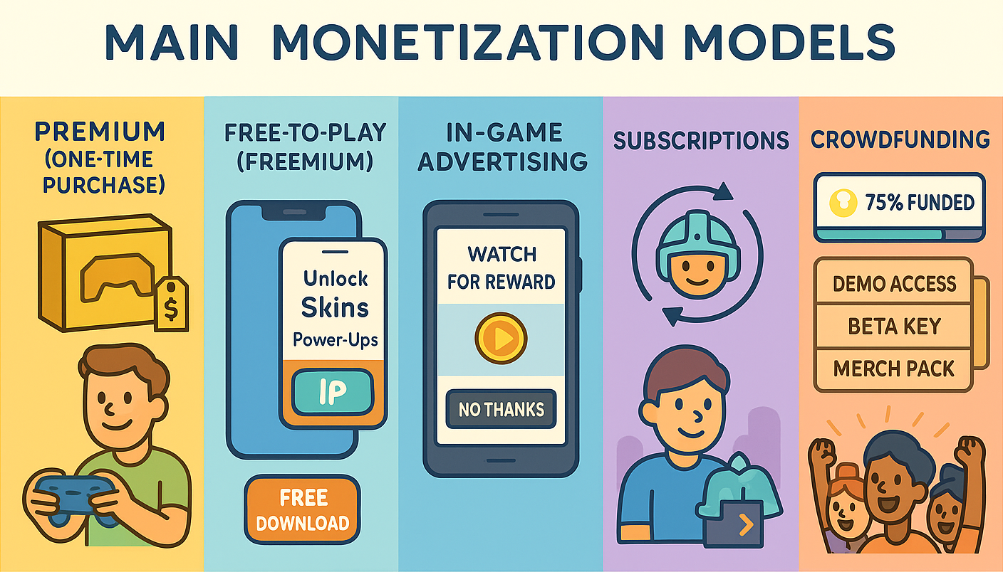 Indie Game Monetization Models: How to Monetize Indie Games